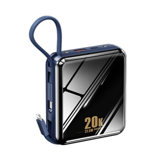 Bateria De Emergencia RPP-51 20.000MAH Remax Azul
