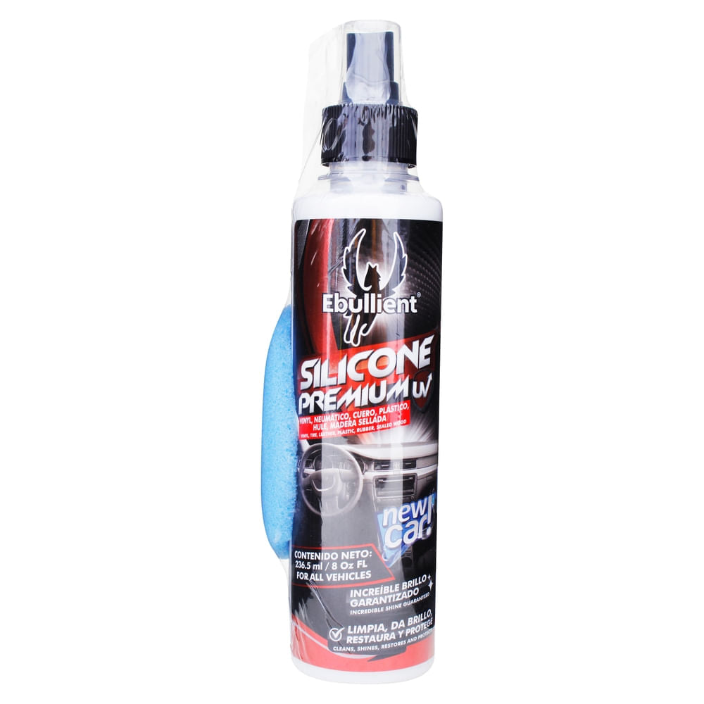 Silicón Para Carro Ebullient Premium New Car - 240 Ml