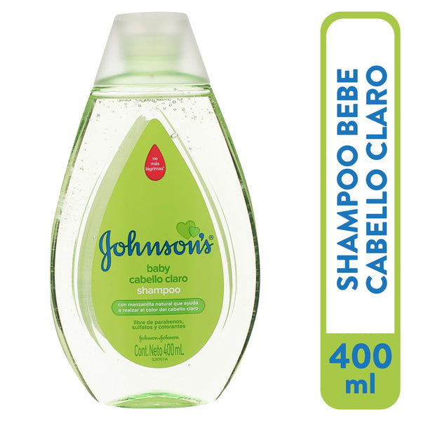 Shampoo Bebé Johnson's Baby, Manzanilla - 400 Ml