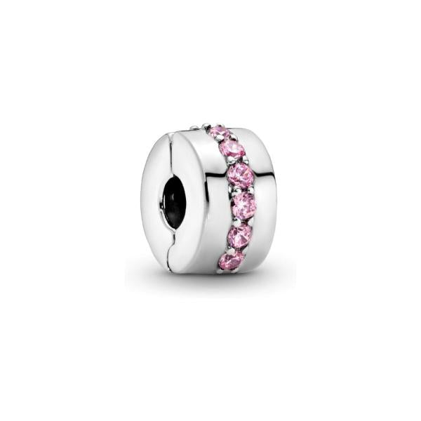 Charm Clip Circonias Pandora Ch03 Rosado