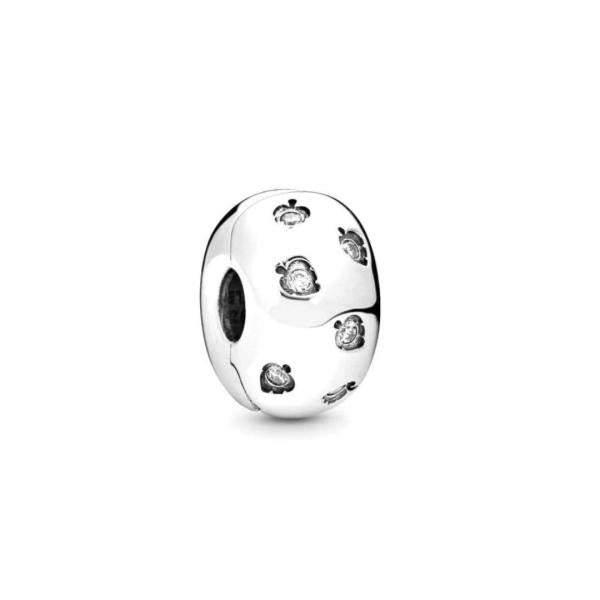Charm Clip Hojas Centellas Pandora Ch03