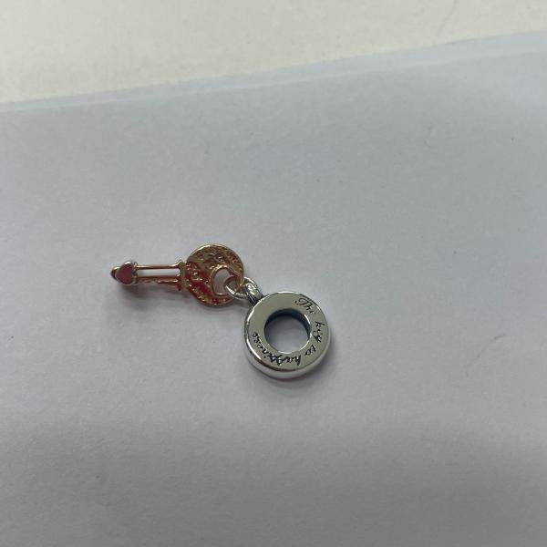 Charm Colgante Llave Y Corazon Deslizante Pandora Ch04