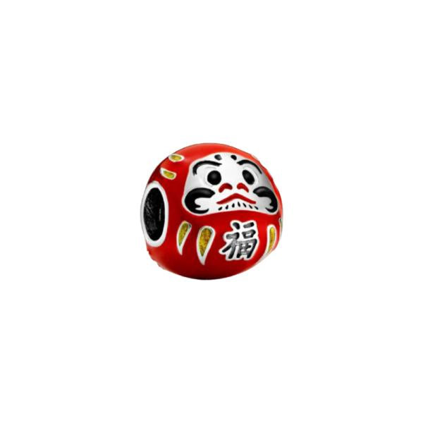 Charm Muñeco Daruma Rojo Pandora Ch07