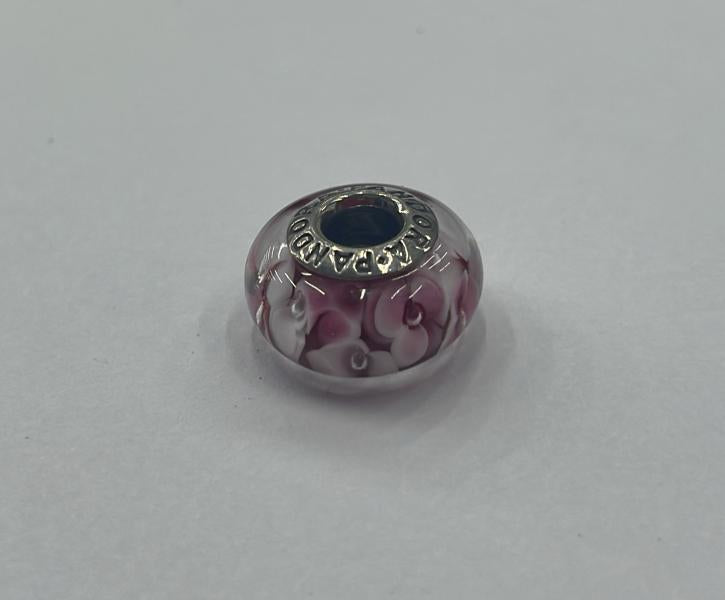 Charm Murano Glass Flor Jardin Pandora Ch01