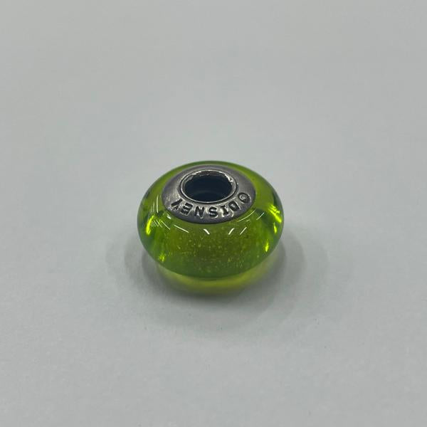 Charm Murano Glass Verde Limon Shimmer Pandora Ch01