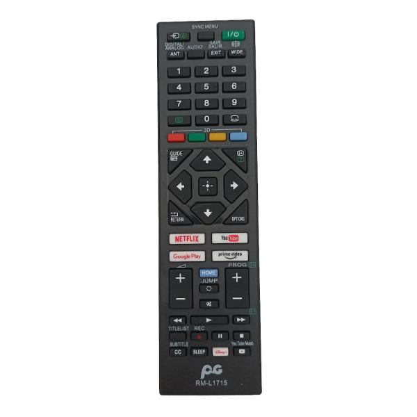 Control Pantalla Smart Tv Sony RM-L1715 B.aaa