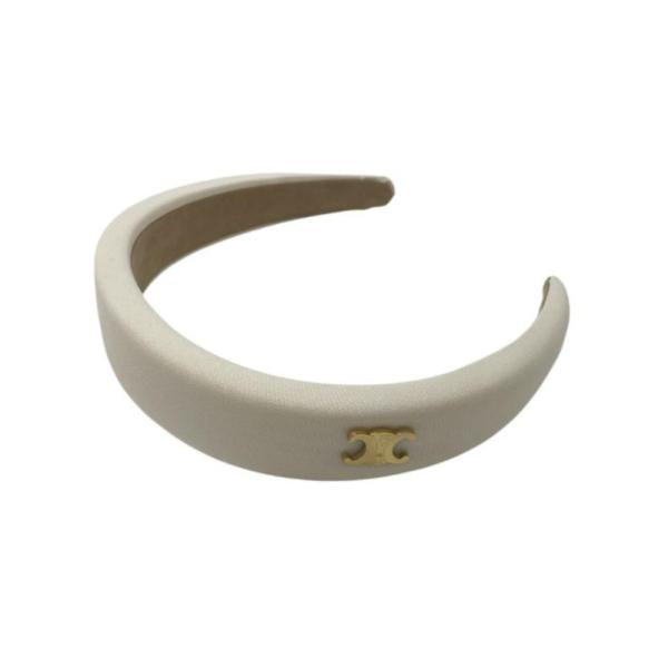 Diadema Marca Celine Beige