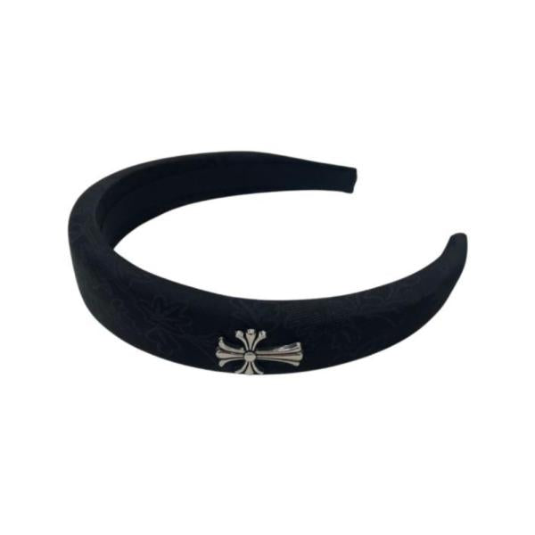Diadema Marca Chrome Hearts Negro