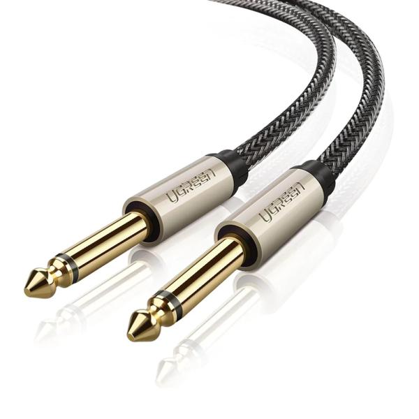 Cable 6.35MM A 6.35MM AV128 10638 Ugreen 2M Gris