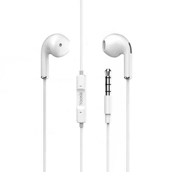 AUDIFONOS MANOS LIBRES YOOKIE YK32 BLANCO