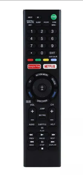 Control Pantalla Smart Tv Sony RMF-TX200U Sin Voz B.aaa