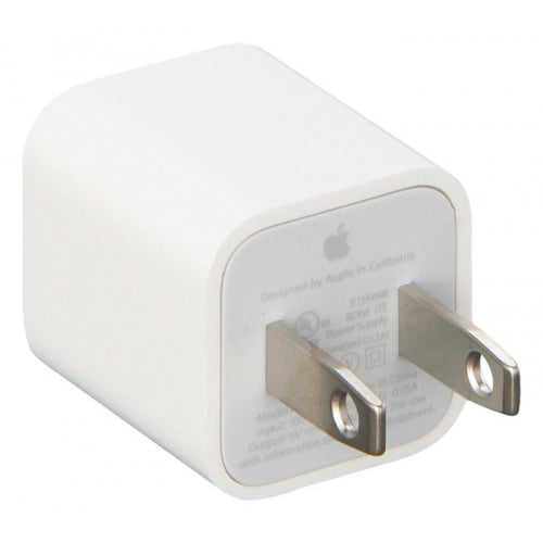 Cubo Cargador Usb 5W Iphone "M" Blanco