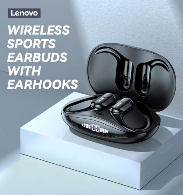 Audifono Manos Libres Bluetooth Xt80 New Lenovo Negro