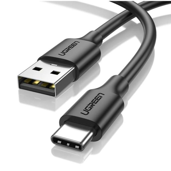 CABLE USB TIPO C US287 UGREEN 60116 NEGRO