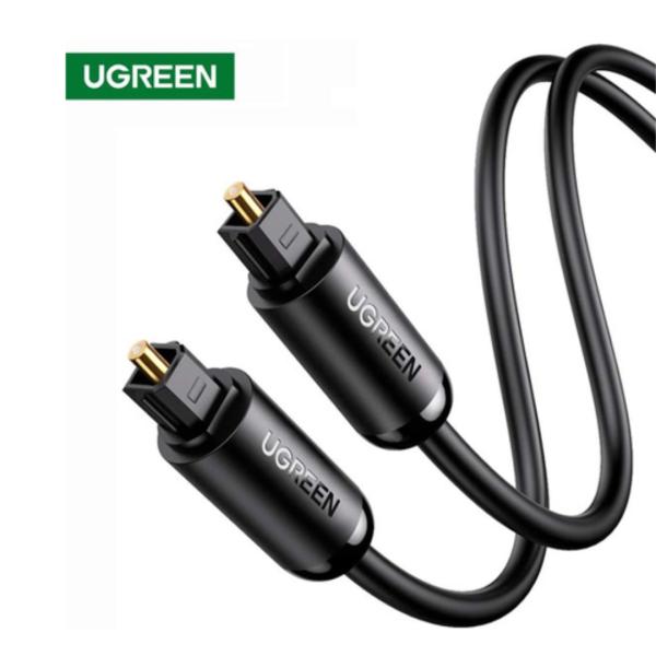 Cable Toslink Fibra Optica AV122 70890 Ugreen 1M Negro