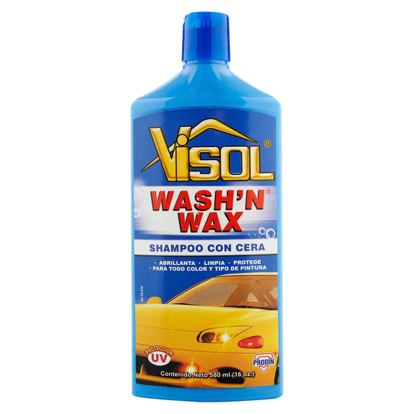 Shampoo Para Carro Visol Con Cera - 580 Ml