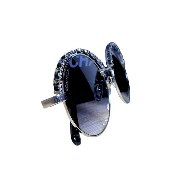 Lentes De Sol Chanel R.E Negro Difuminado