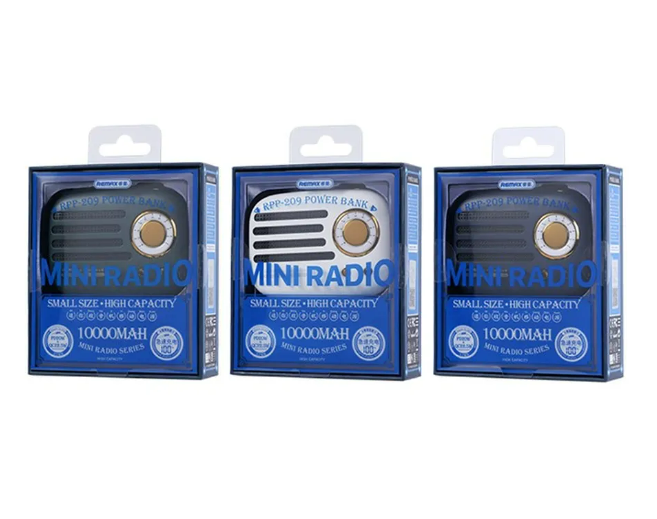 BATERIA DE EMERGENCIA RPP-209 10.000MAH SERIE MINI RADIO SHAPE REMAX VERDE