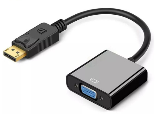 Adaptador Display Port Macho A Vga Hembra OTN-5118 Onten Negro Ne