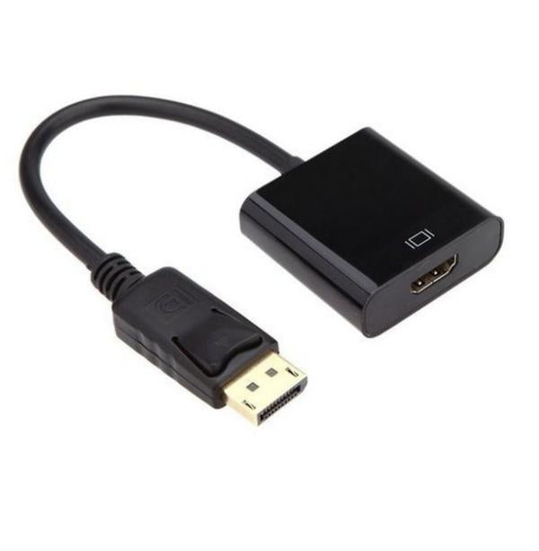 ADAPTADOR DISPLAY PORT MACHO A HDMI TIPO A HEMBRA OTN-5117 ONTEN NEGRO