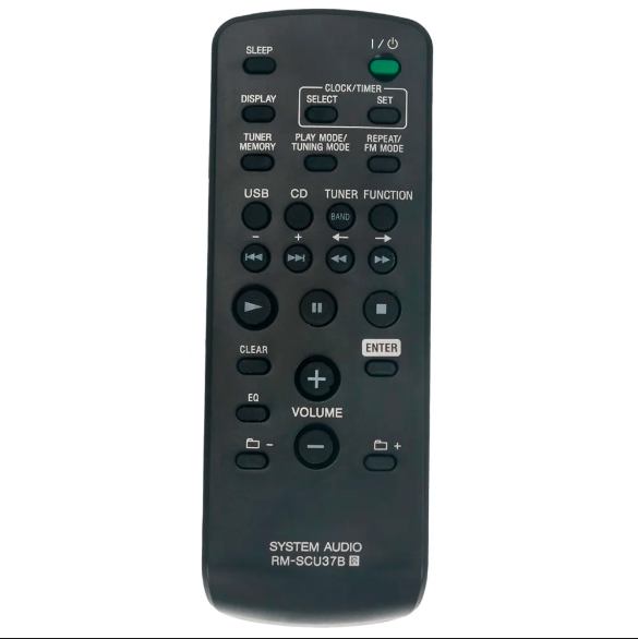 Control Equipo Sonido Sony RM-SCU37B B.aa