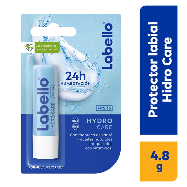 Protector Labial Nivea Labello Hydro Care -4.8 G