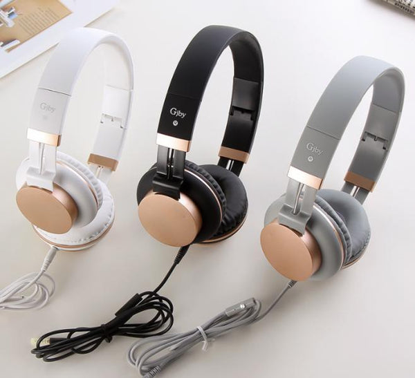 AUDIFONOS MANOS LIBRES GJ-18 GJBY NEGRO
