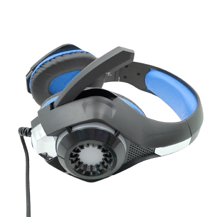 Audífonos FX03 Light GJBY con Sonido Estéreo y Cable 1.5m – Negro con Rojo