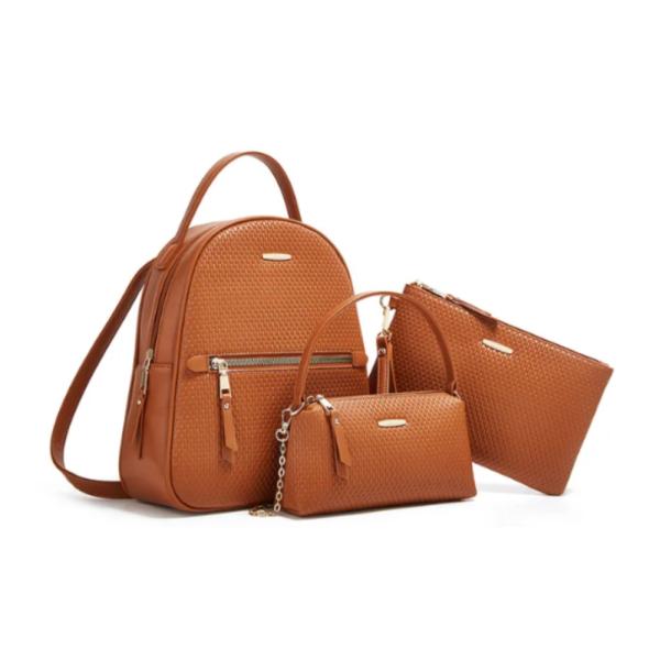 Mochila Espalda 3 En 1 22322 Cafe