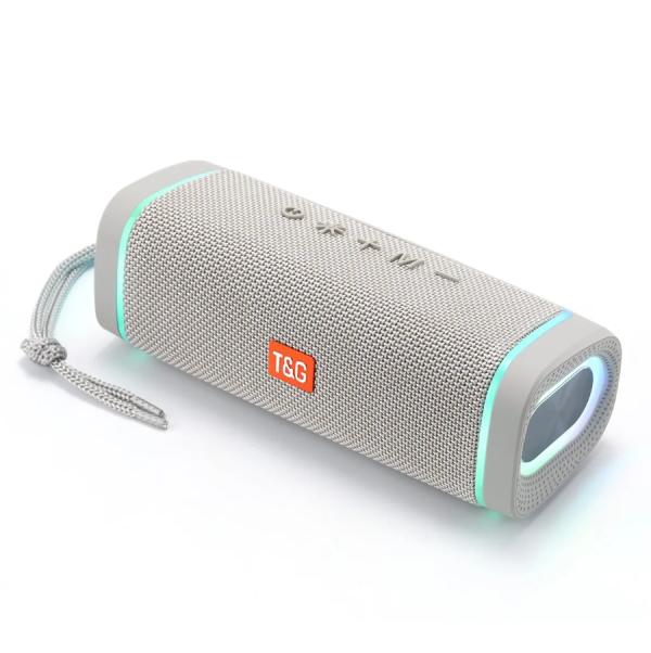 PARLANTE BLUETOOTH TG-375 T&G GRIS GRIS