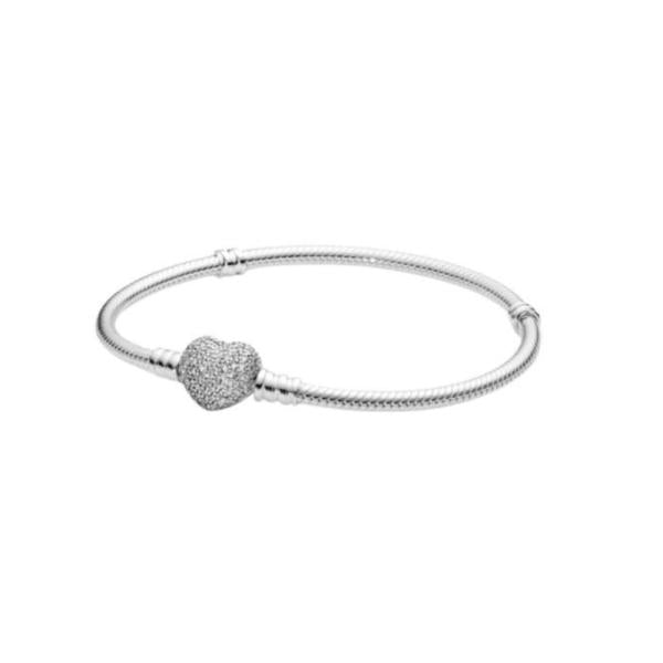 Pulsera Pandora Cierre Corazon Circonias Pandora B01