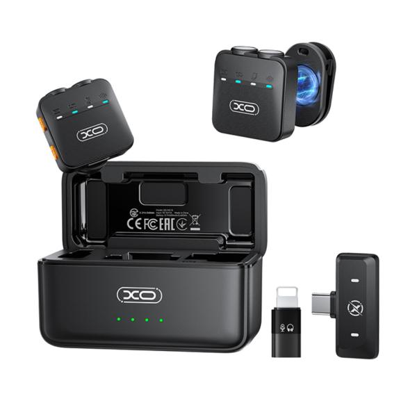 MICROFONO TIPO C-LIGTHNING MODELO MC15 XO NEGRO