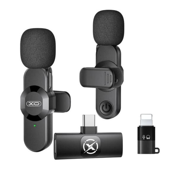MICROFONO TIPO C-LIGTHNING MODELO MC14 XO NEGRO