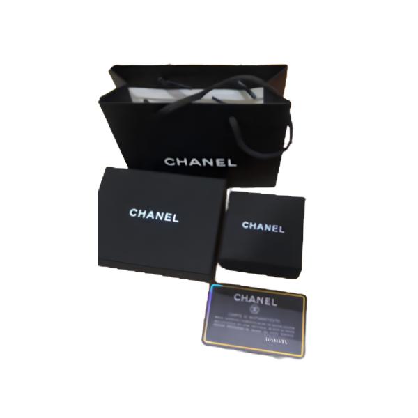 BOLSA Y CAJAS DE EMPAQUE CHANEL NEGRO