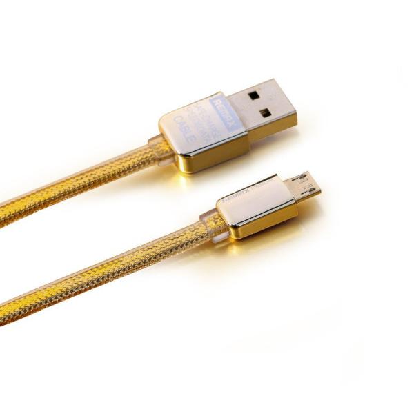 Cable Micro Usb RC-016M Remax Dorado