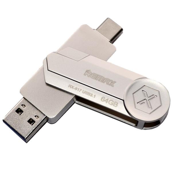 LLAVE MAYA USB RX-817 REMAX 64GB