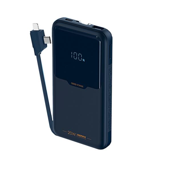 BATERIA DE EMERGENCIA RPP-298 10.000MAH SERIE REJIE REMAX AZUL