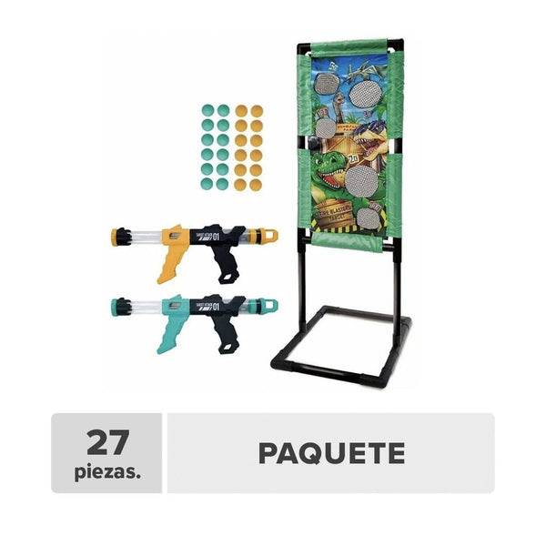 Juego Tiro Al Blanco Plástico Y Pvc 46x37x110cm 27pcs