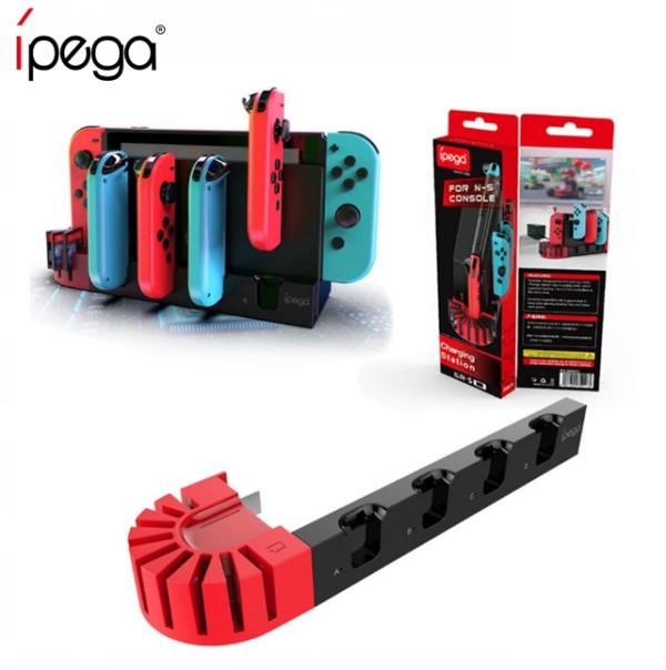 CARGADOR JOYCON NINTENDO SWITCH PG-SW071 IPEGA NEGRO