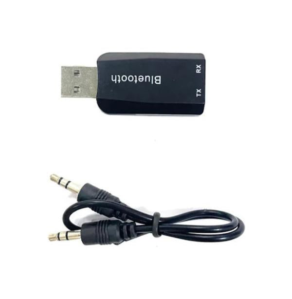 Transmisor Y Receptor Bluetooth Usb Tipo A LV-B20 Negro