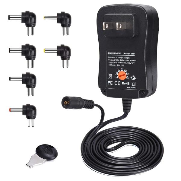 CARGADOR UNIVERSAL 12W 6 PINES