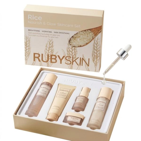 SET DE CUIDADO FACIAL NUTRITIVO A BASE DE ARROZ