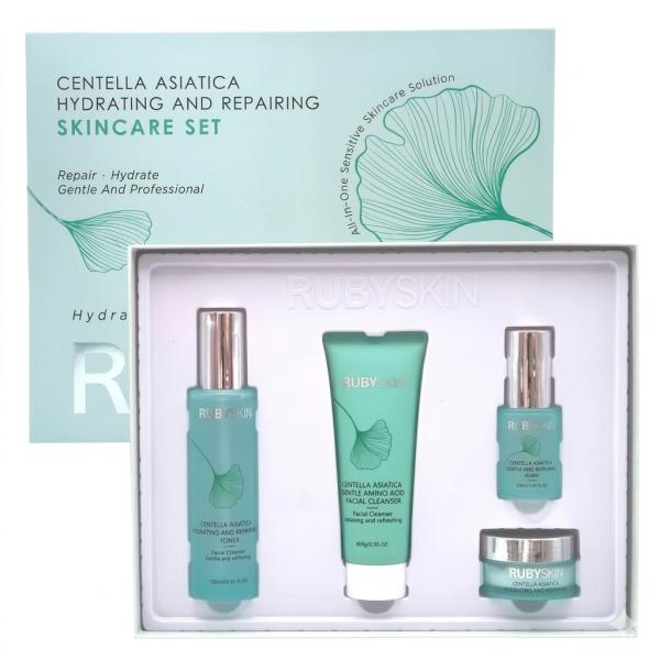 SET DE CUIDADO FACIAL HIDRATANTE Y REPARADOR CON CENTELLA ASIATICA