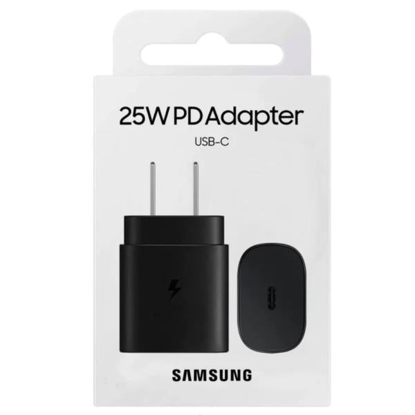 Cubo Cargador Tipo C Samsung 25W Aaa "M" Negro
