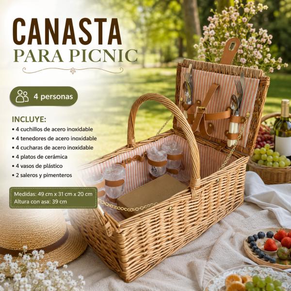 Canasta Para Picnic Md23208