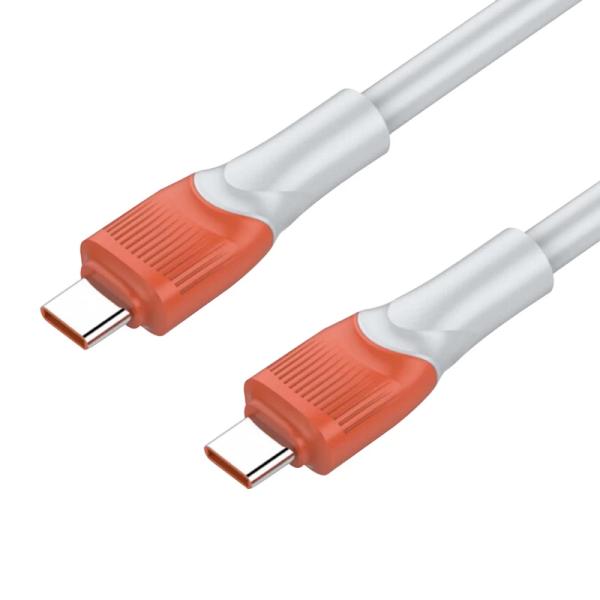 Cable Usb Tipo C-c LC601C Ldnio Naranja Gris