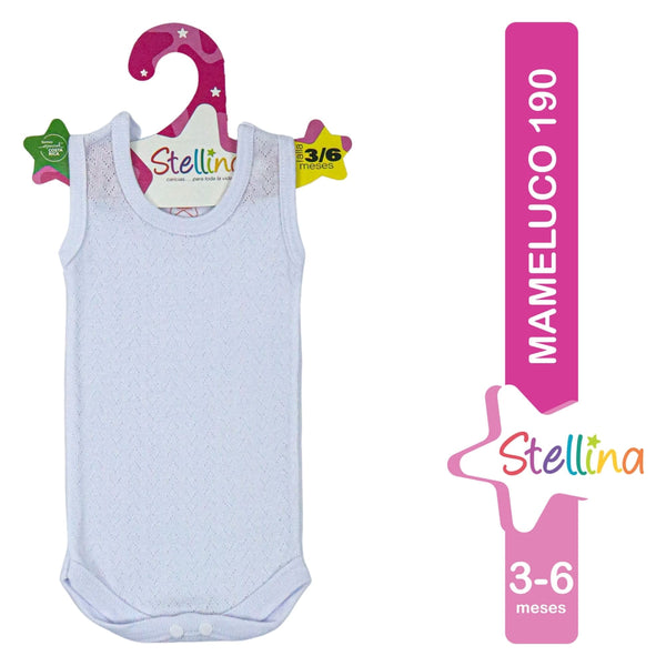 Mameluco 190 Stellina Bebé - Talla 6 Meses