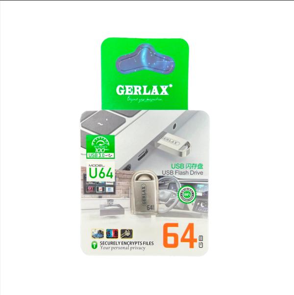 Llave Maya U64 64Gb Gerlax Plateada
