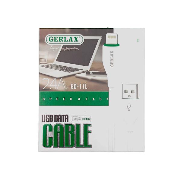 Cable Usb Lightning GD-11L Gerlax Blanco