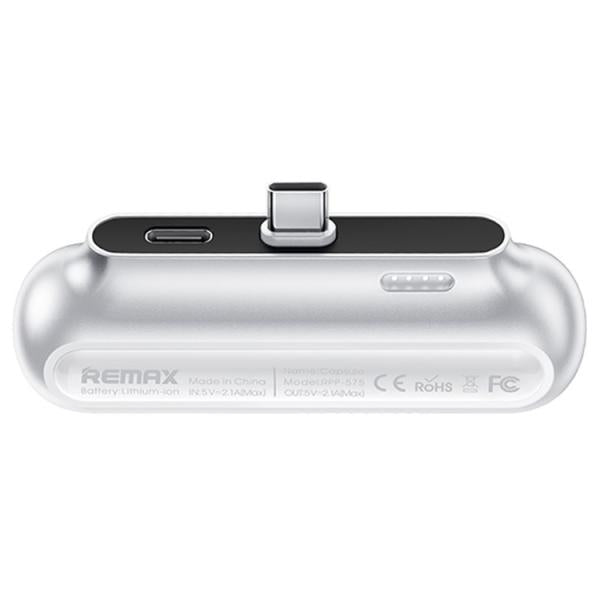 BATERIA DE EMERGENCIA RPP-575 2500MAH SERIE CAPSULE REMAX BLANCA